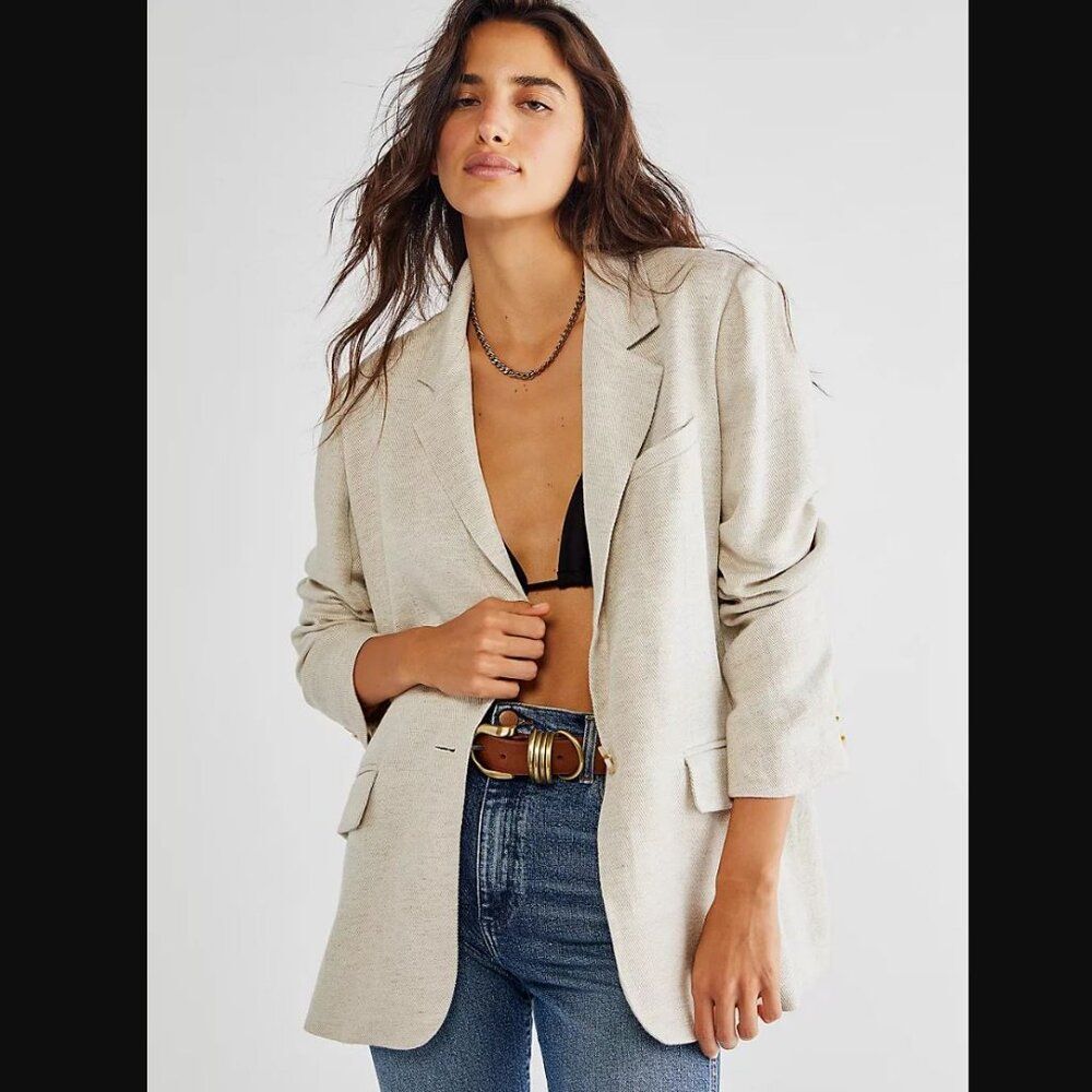 Women's Beige Blazer